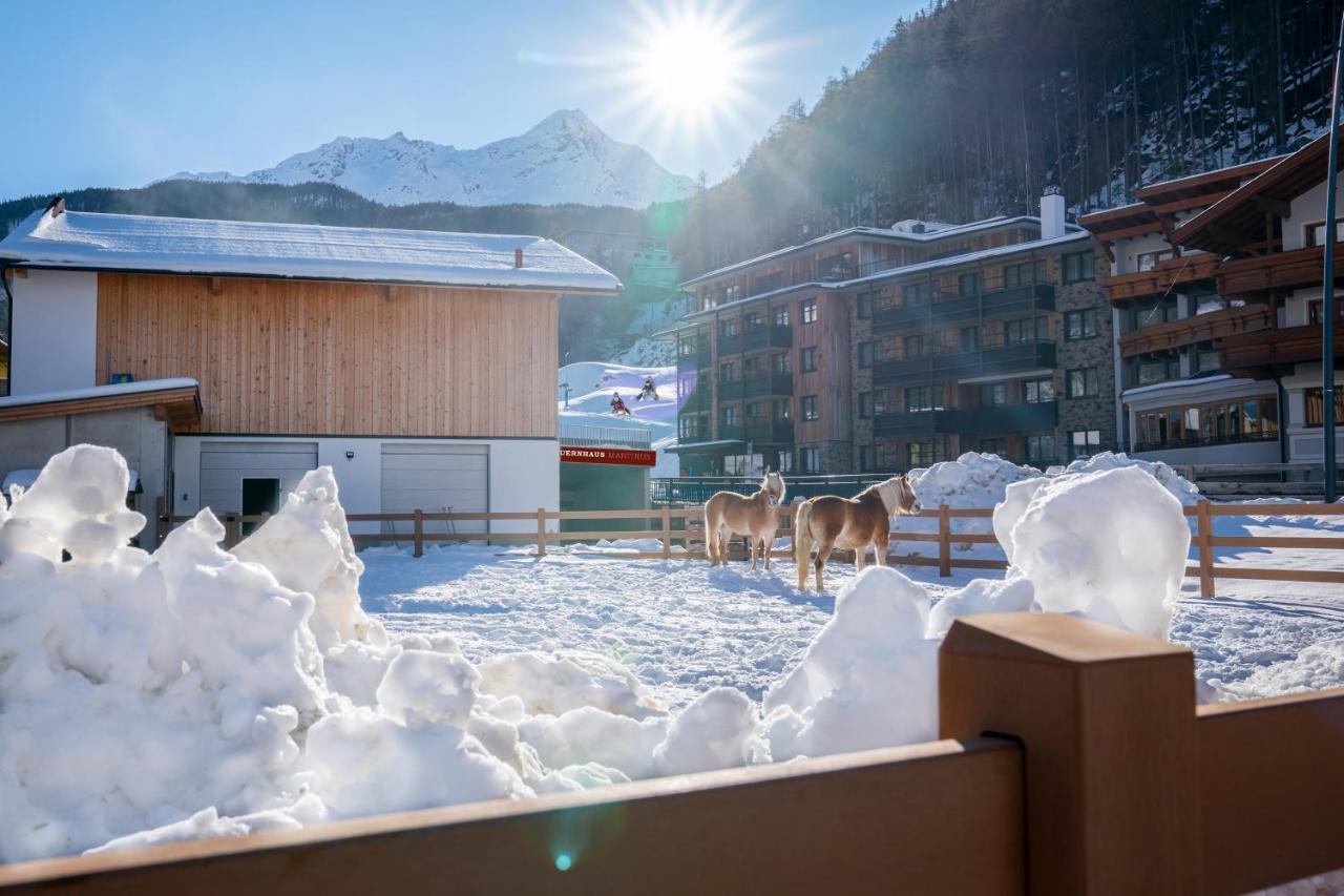 Ferienwohnung Bauernhaus Martinus Sölden Exterior foto