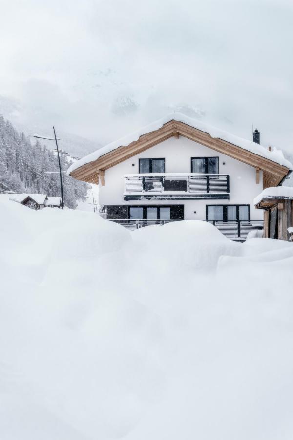 Ferienwohnung Bauernhaus Martinus Sölden Exterior foto